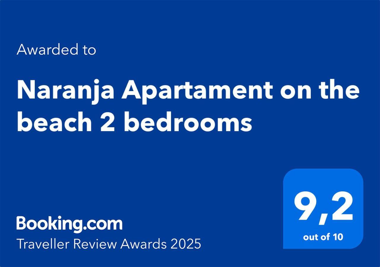 Naranja Apartament On The Beach 2 Bedrooms Oropesa del Mar Buitenkant foto
